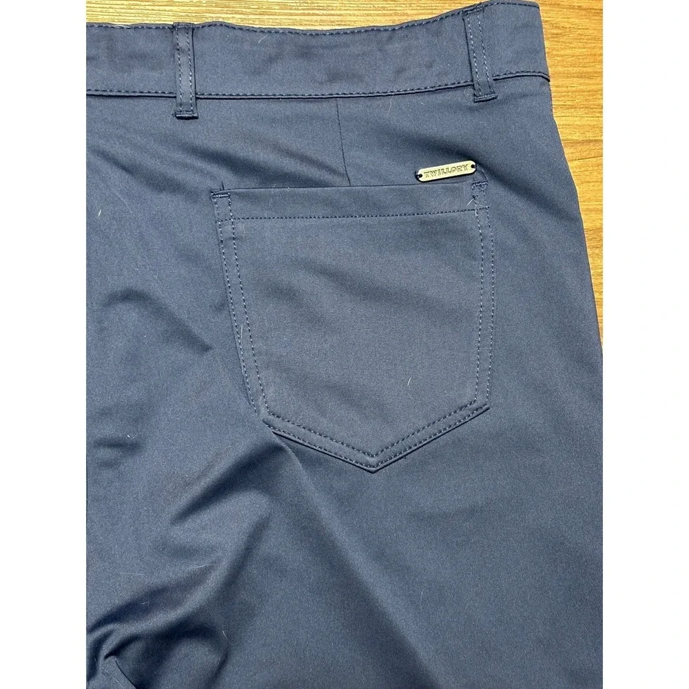 Twillory Performance Blue Tailored Fit Technical Fabric Golf Pant Men Sz 38x30
